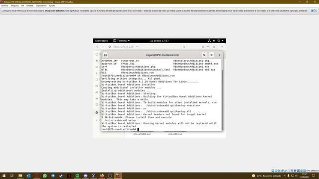 Instalación de Debian 11 y Configuración SSH + Guest Additions смотреть онлайн