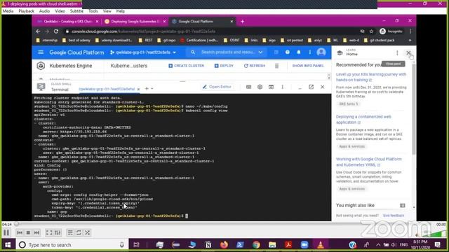 Managing containers with Google Kubernetes Engine (GKE) смотреть онлайн