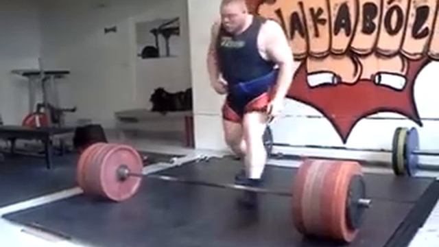 Benedikt Magnusson deadlift 340kg смотреть онлайн