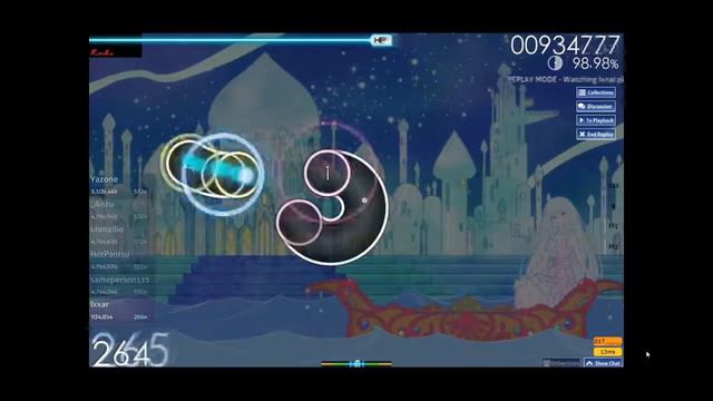 [Osu] Tamura Yukari - W:Wonder tale - Insame смотреть онлайн