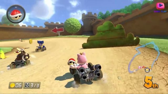 Lightning Cup - Tick Tock Clock | Mario Kart 8 Deluxe 150cc Gameplay Walkthrough Part 6 | GamePlay смотреть онлайн