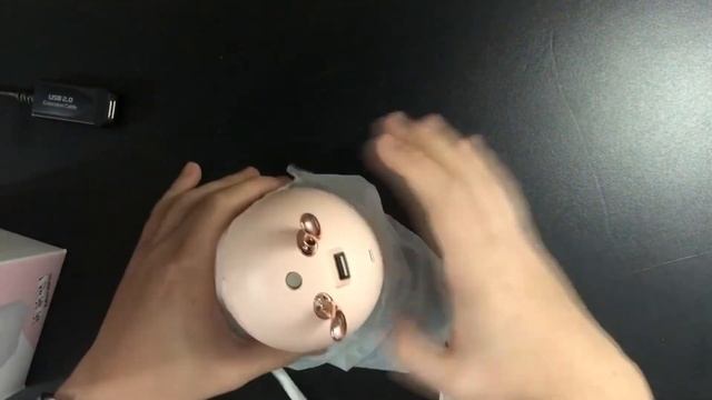 Відео огляд_ Зволожувач повітря Air Purifier BA-4. Колір рожевий (зайчик) смотреть онлайн