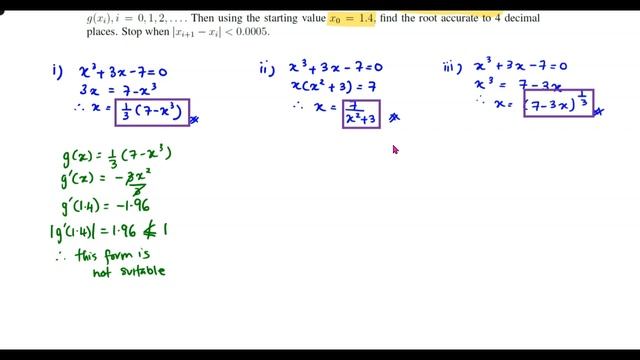 Fixed Point Iteration Method смотреть онлайн