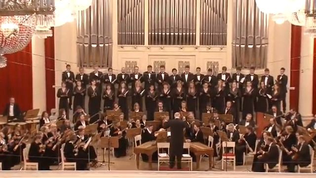 Виктор Плешак.Ода на стихи Игоря Северянина "Моя Россия" - Хор Смольного собора, Андреевский оркест смотреть онлайн