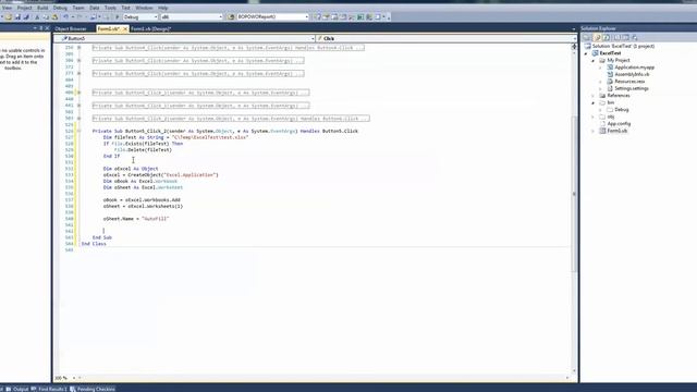 VB.NET - Excel - How to implement AutoFill programmatically смотреть онлайн