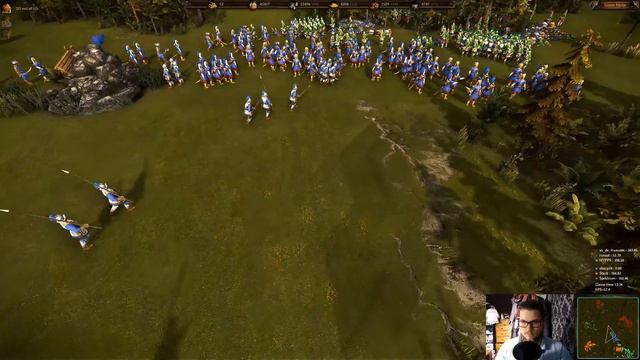 Bavaria 3v3 ranked game replay with freecam | Cossacks 3 смотреть онлайн