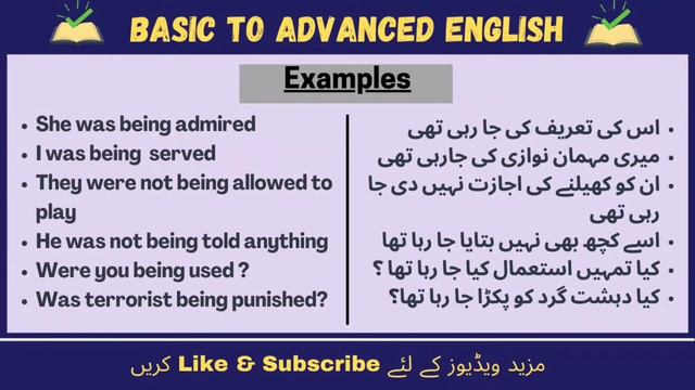 Past Continuous Passive Tense | English Grammar | Basic to Advanced English смотреть онлайн