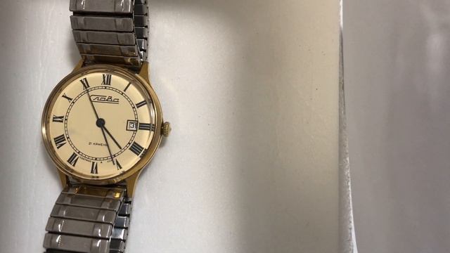 Мужские наручные часы Слава СССР 21 камень позолота смотреть онлайн