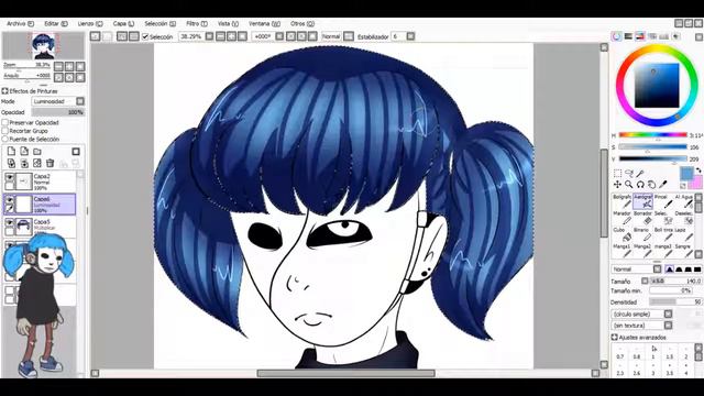 💙Sally Face || Re-Draw💙 || comezaron mis vacaciones :D смотреть онлайн