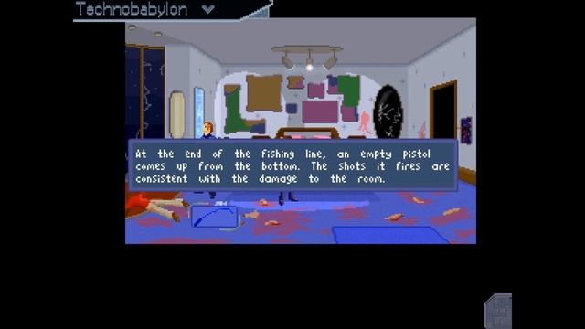 Technobabylon II - Weight of the World (AGS) Free SciFi Pixel Art Point and Click Adventure Game смотреть онлайн