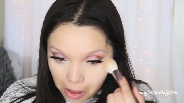 Soft Day Time Dusty Rose Makeup Tutorial смотреть онлайн