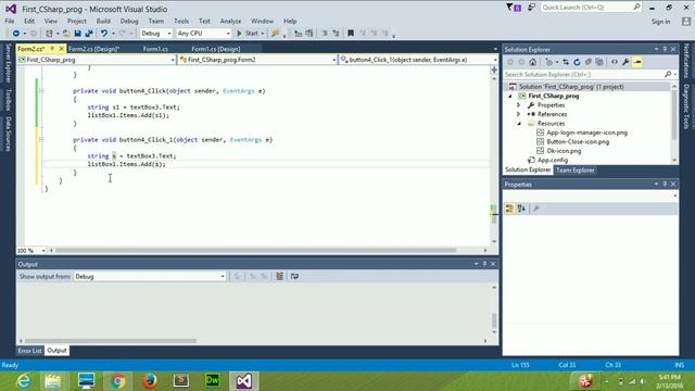 C# Tutorial 11: How to use ListBox смотреть онлайн