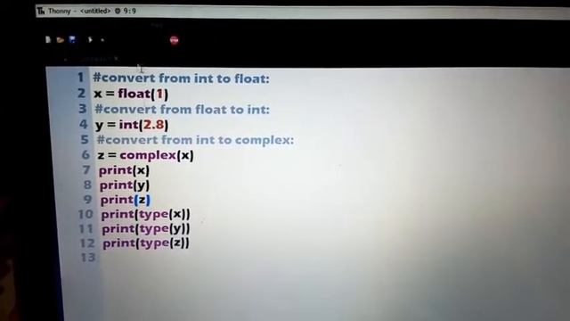 Type conversion in Python , How to change Variable type in Python , Python course , Python tutorial смотреть онлайн