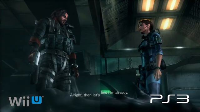 Resident Evil Revelations PS3 Wii U comparison смотреть онлайн