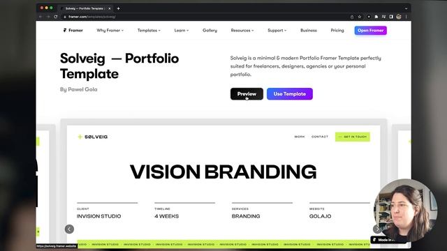 3 FREE (and 1 paid) FRAMER templates for your design portfolio смотреть онлайн