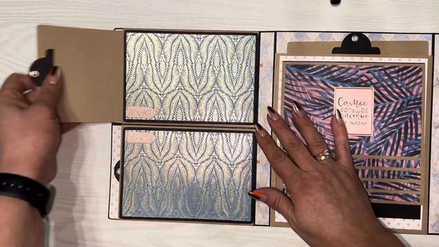 Обзор фотопапки «Любовь» Скрапбукинг. смотреть онлайн