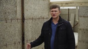 Несъемная опалубка - заливка стен в монолитном частном доме