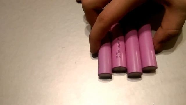 Аккумуляторы 4 шт 18650 2600 Mah