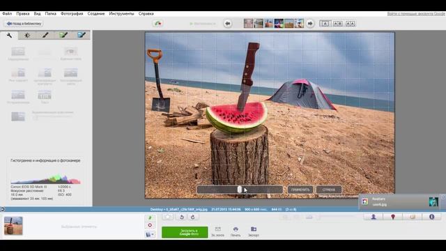 Обработка фотографий в бесплатной программе Picasa смотреть онлайн