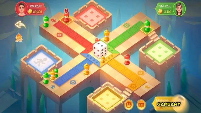 LUDO Game On Mobile | LUDO Dream Game | 4 Players Game Online #1 | Board Games | Gameawy смотреть онлайн