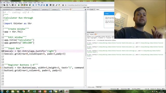 Python: How to Build and Export a Calculator using Tkinter (Part 1) смотреть онлайн