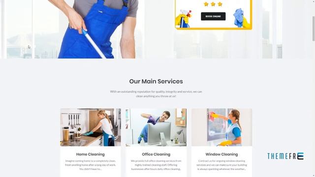 Clerina - Cleaning Services WordPress Theme Eka Mike смотреть онлайн