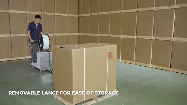 Полуавтоматическая стреппинг машина TP-502MV / TP-502MH смотреть онлайн