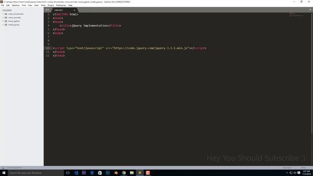 jQuery Implementation in HTML | jQuery Tutorial for Absolute Beginners | Hindi/Urdu смотреть онлайн