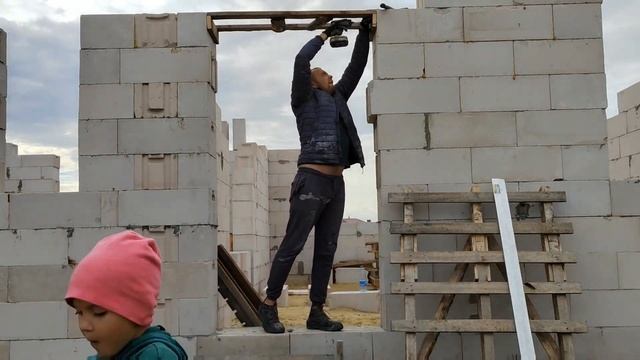 Оконный проем в доме из газоблока смотреть онлайн