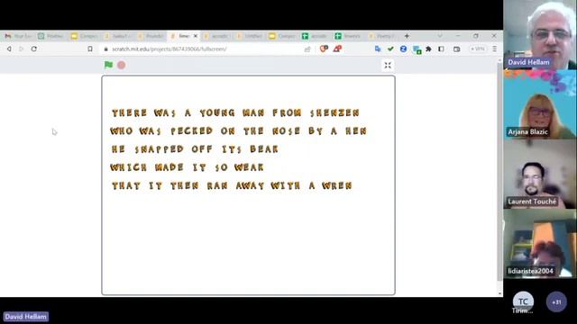 EU Code Week Webinar Series - Computer Generated Poetry with Scratch смотреть онлайн