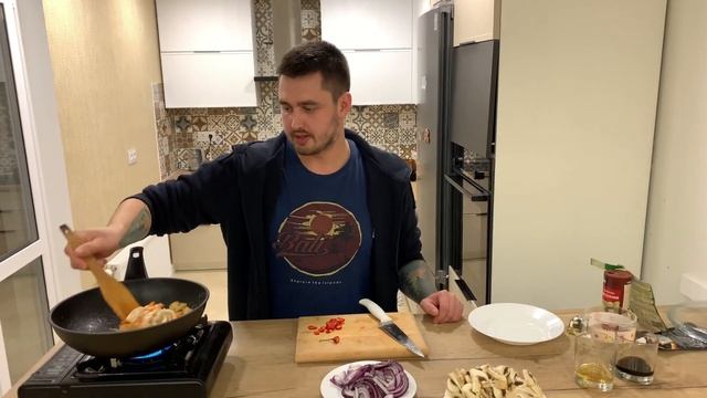 Лапша WOK с морепродуктами.Wok готовим дома смотреть онлайн