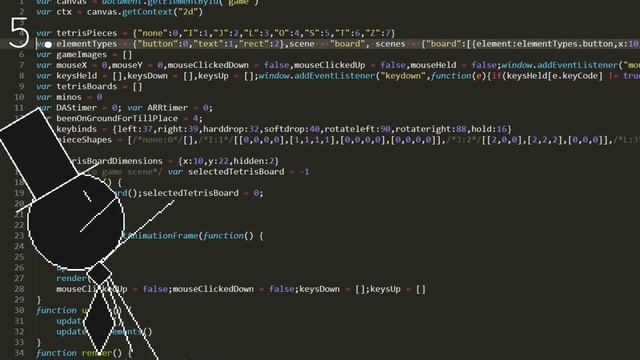 Making A Game - One Line A Day - Idle Tetris (Week 23) смотреть онлайн
