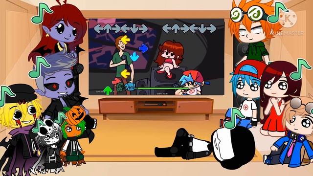 FNF React To Vs Shaggy Mod (Week 2 + Finale)||FRIDAY NIGHT FUNKIN'||ElenaYT.