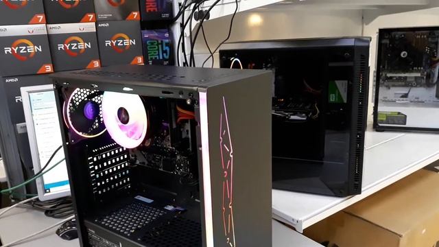 Сборка 1118 AMD Athlon Pro 200GE / 8Gb / a320 / SSD 120 / 500W / vega3 / Formula F-3402 смотреть онлайн