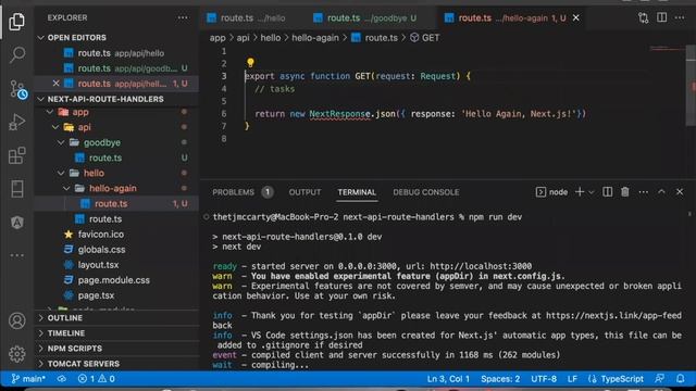 Next.js 13 API Route Handlers Tutorial | Next.js 13.2 смотреть онлайн