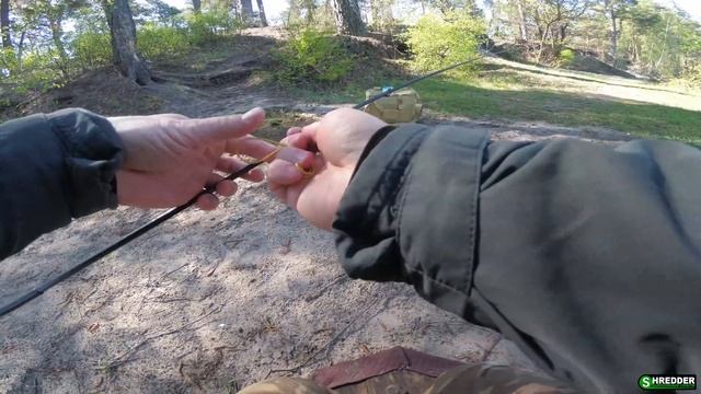Как Сделать Удочку с Боковым Кивком для Летней Мормышки. "Глухая" Снасть. Установка Бокового Кивка смотреть онлайн