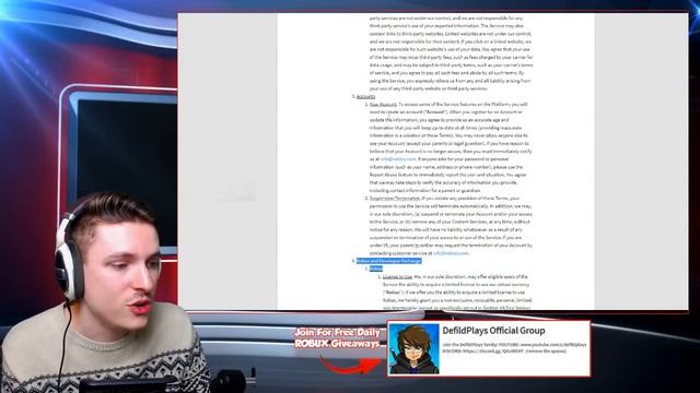 ROBLOX Bans FREE ROBUX And Youtuber Pokediger1! - #RobloxWatch - BIG Roblox Terms Of Service Change смотреть онлайн