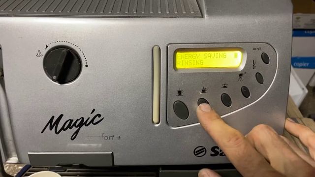 Все сообщения и меню Saeco Magic Comfort. смотреть онлайн