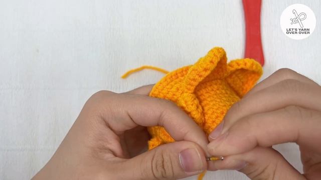 Crochet Gnomes Hiding In A Flower For Christmas Decoration | Free Amigurumi Gnomes Pattern