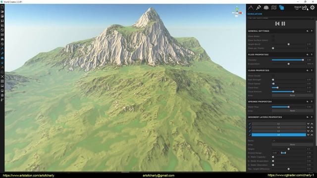World Creator 2. Stylized Textures from the simulation. Export to Unreal Engine 4 смотреть онлайн