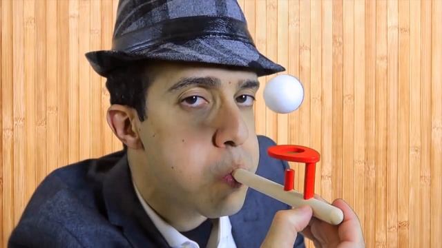 Wooden Floating Ball Game смотреть онлайн