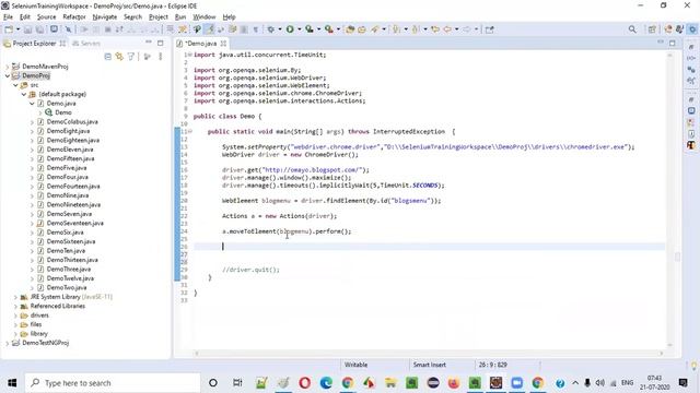 Selenium Java Training - Session 18 - Handling Frames, Lightbox, Actions class and Keys class смотреть онлайн