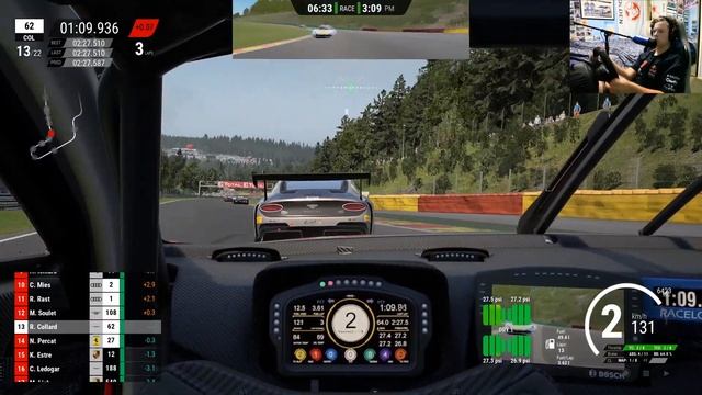 Assetto Corsa Competizione Intercontinental Gt @ Spa смотреть онлайн