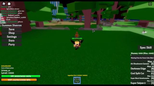 Warning From the Future Goku Black | Roblox Project XL смотреть онлайн