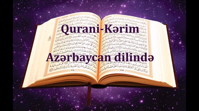 Qurani Kerim Azerbaycan Dilinde 3/114 Al-Imran Suresi