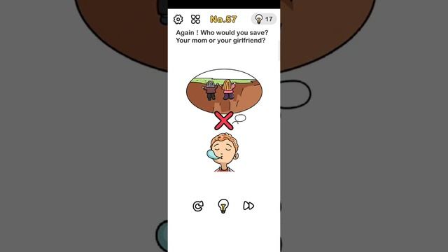 Brain Out Level 57 Walkthrough Solution [Brain Out Level 57] смотреть онлайн