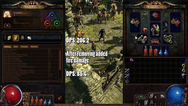 Path of Exile DPS bug смотреть онлайн
