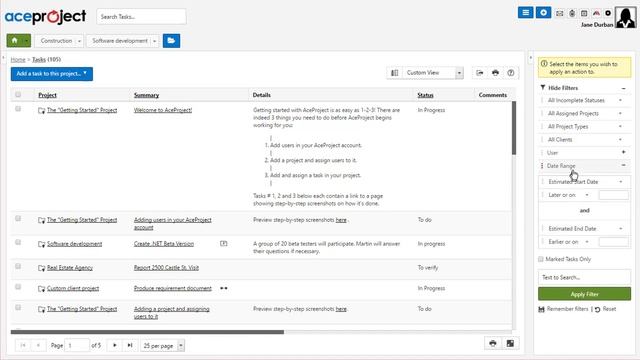 Filter tasks within a list (Quick Tip Video) смотреть онлайн