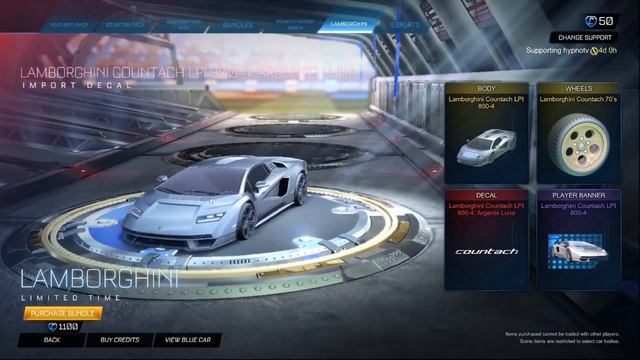 Rocket league lamborghini countach bundle / Rocket league Item shop *NEW* bundle смотреть онлайн