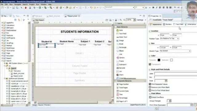 Design Jasper Report in Java Eclipse смотреть онлайн